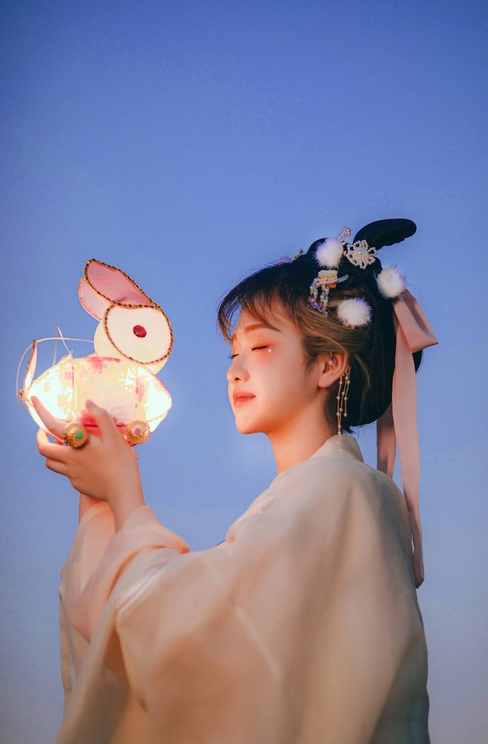 汉服写真 - 可爱的兔兔