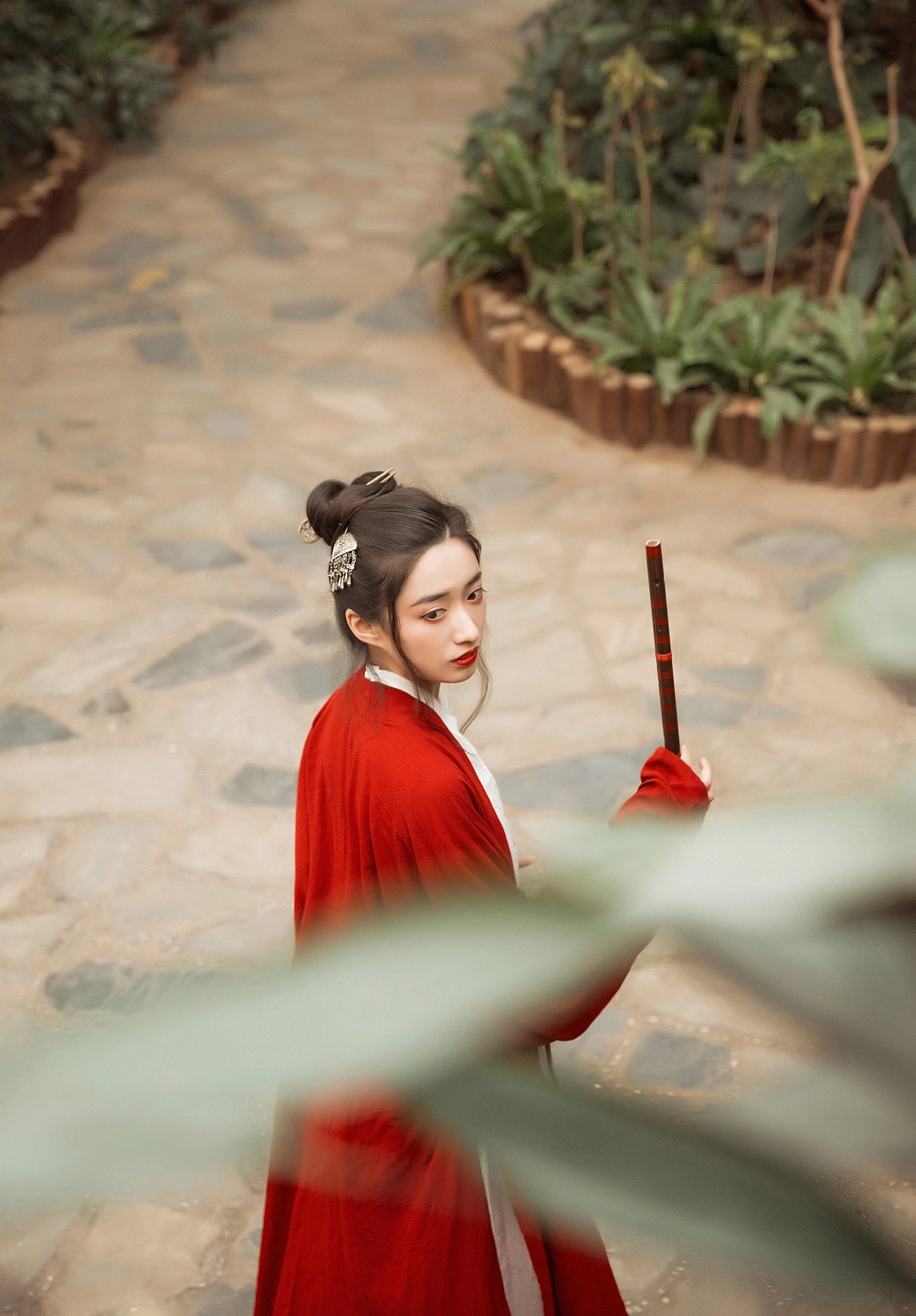 汉服写真 - 笛