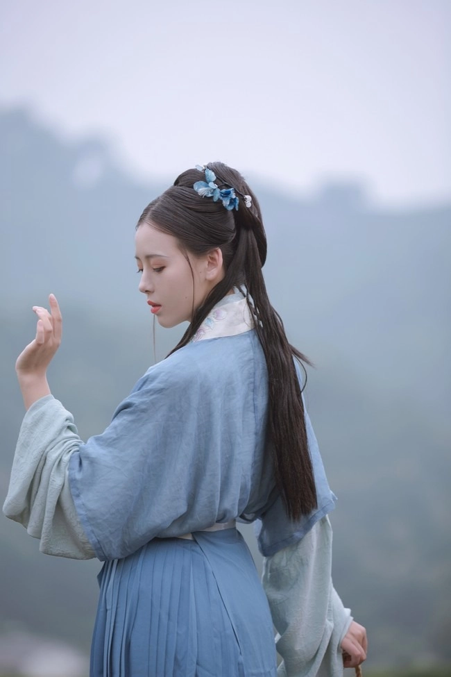 汉服写真 - 山茶