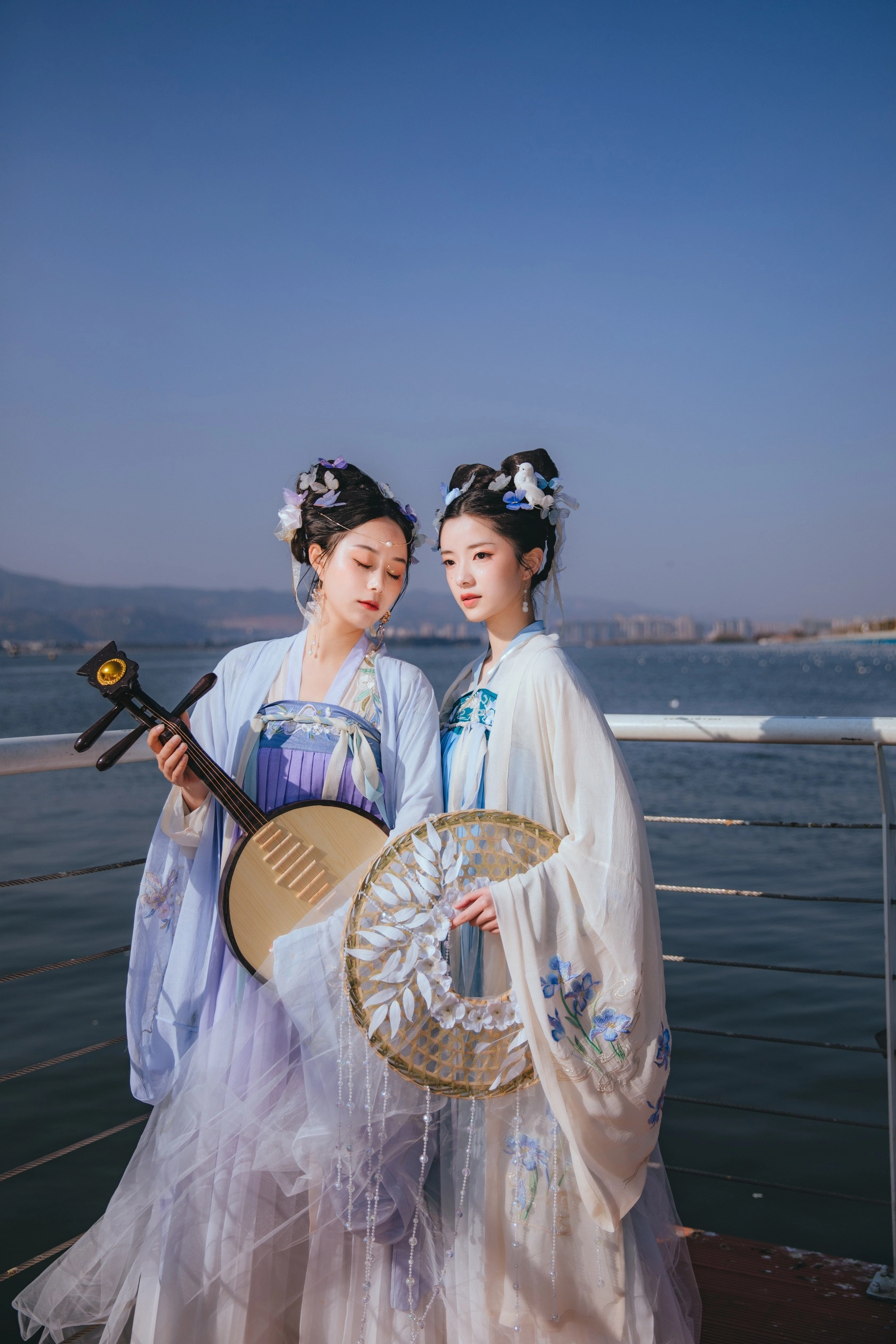 汉服写真 - 碧海蓝天