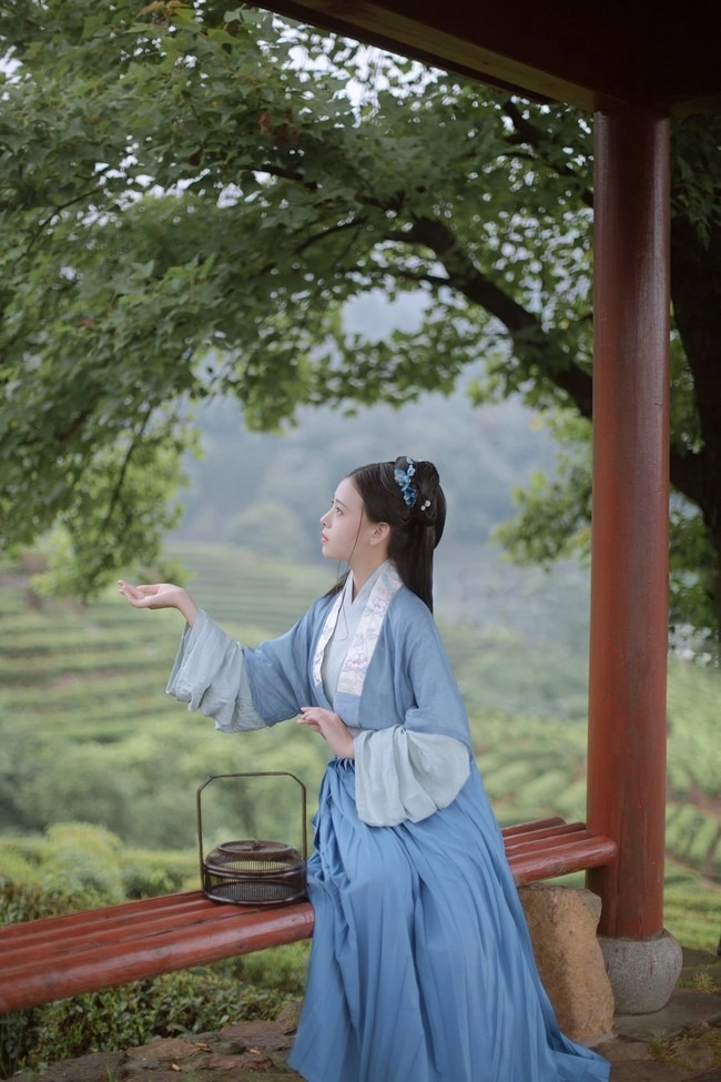 汉服写真 - 山茶