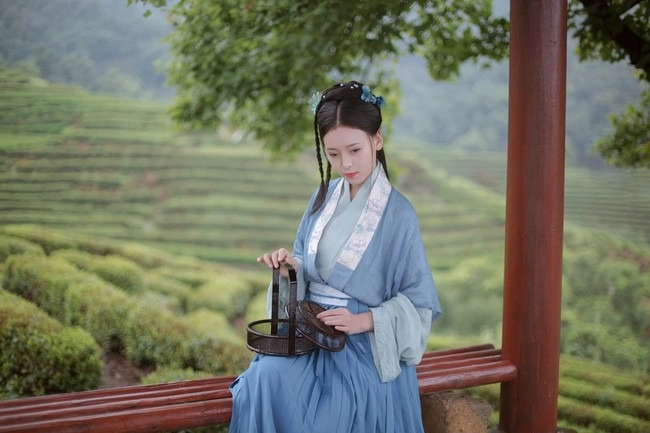 汉服写真 - 山茶