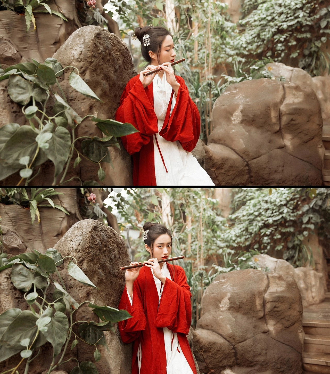 汉服写真 - 笛