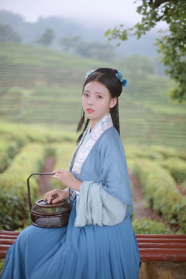 汉服写真 - 山茶