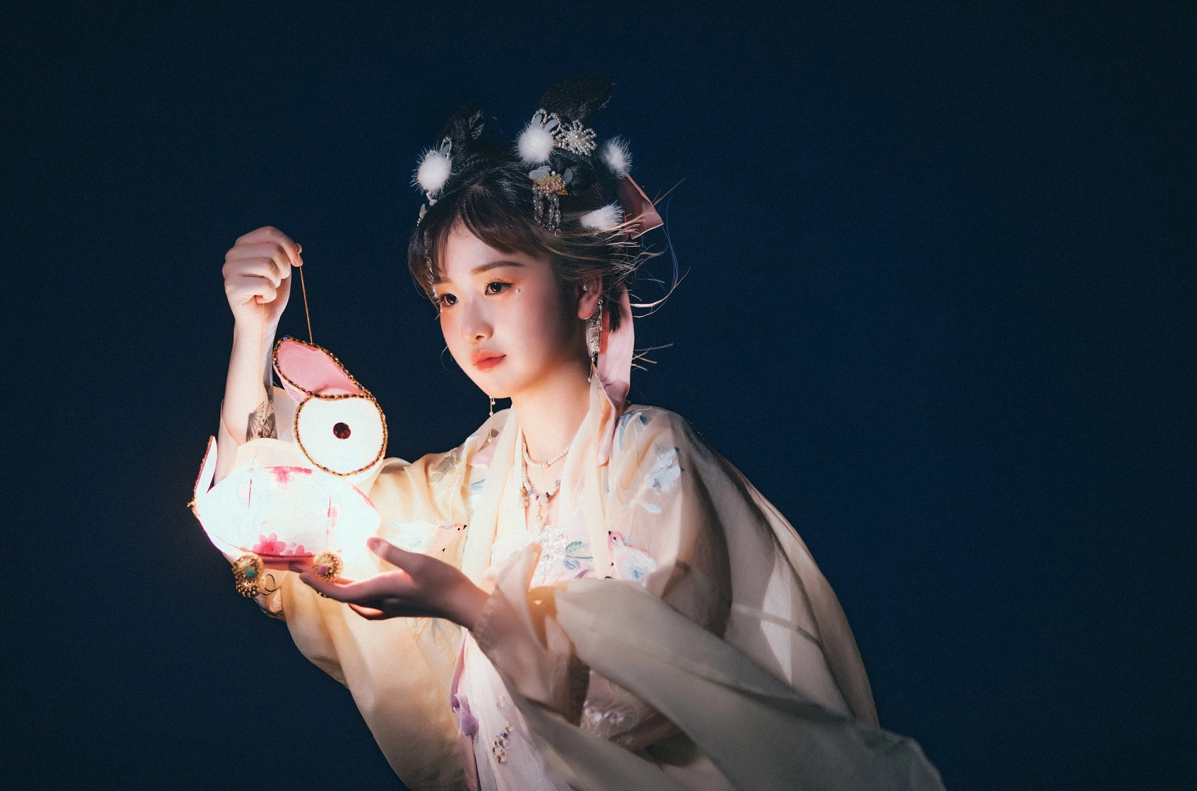 汉服写真 - 可爱的兔兔