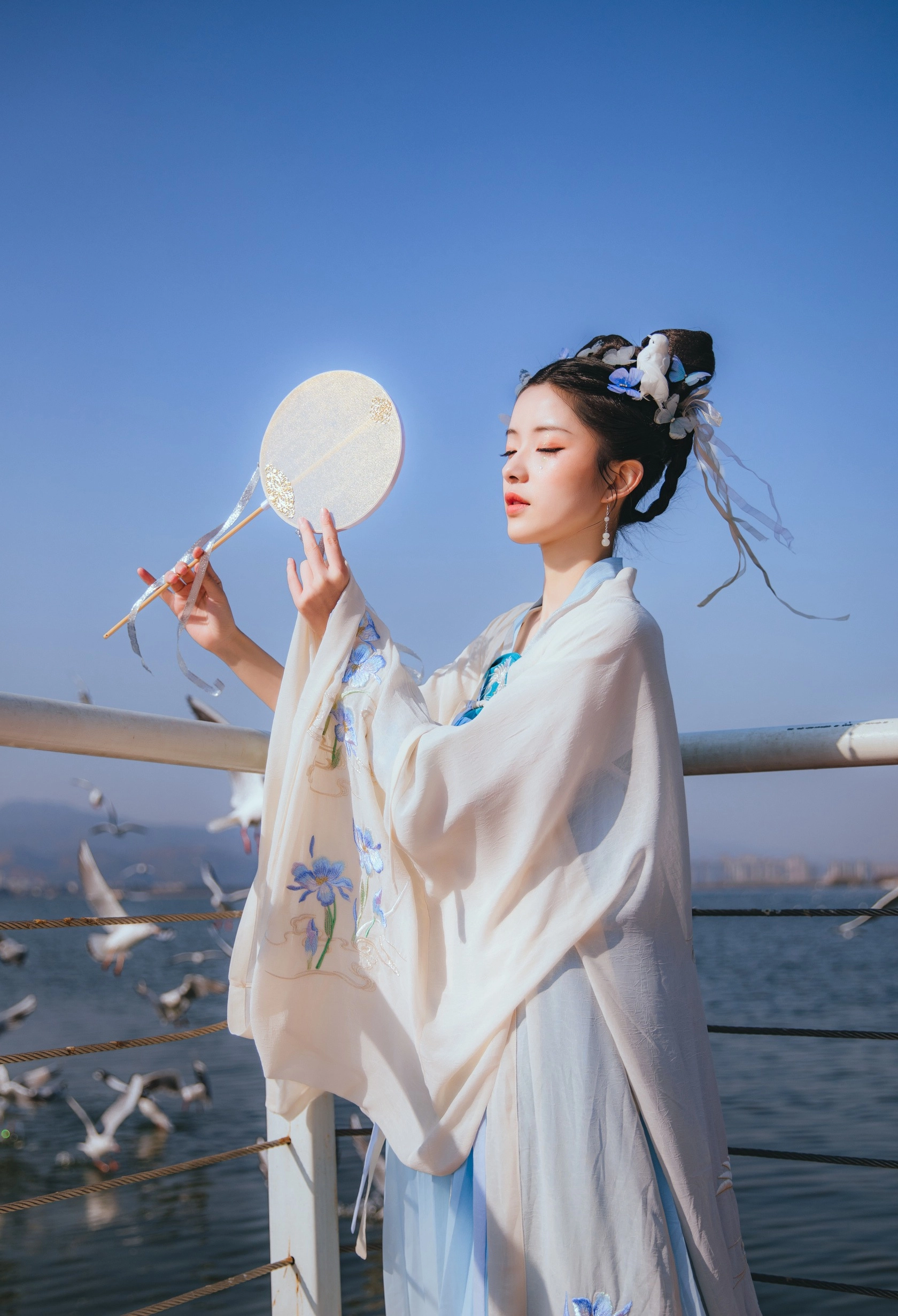 汉服写真 - 碧海蓝天