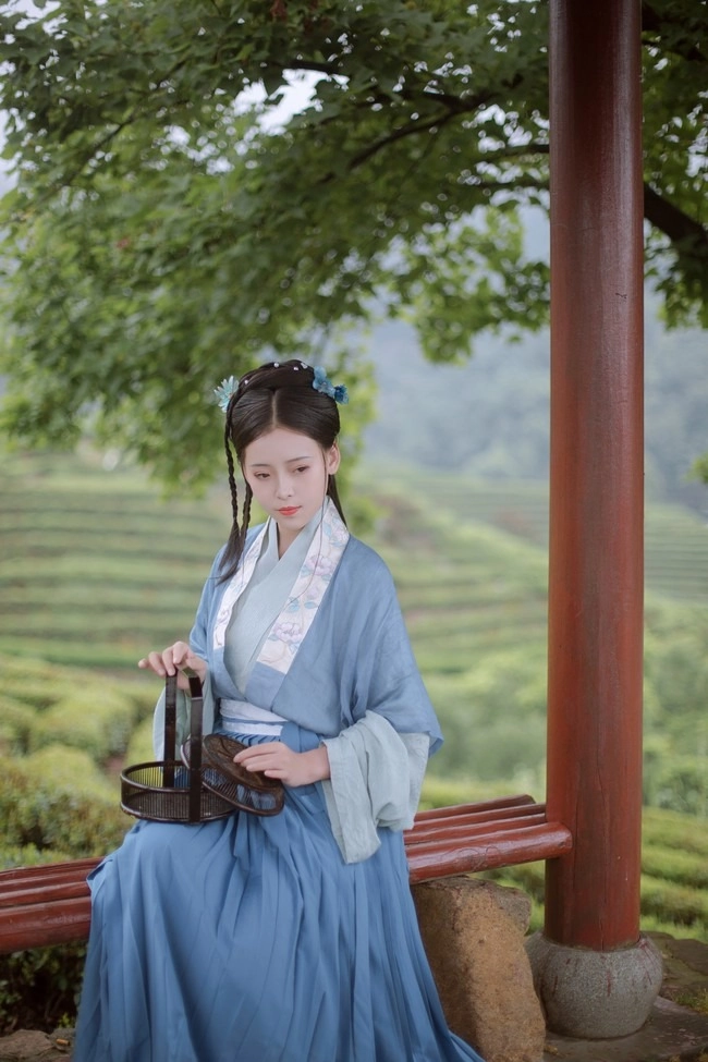 汉服写真 - 山茶