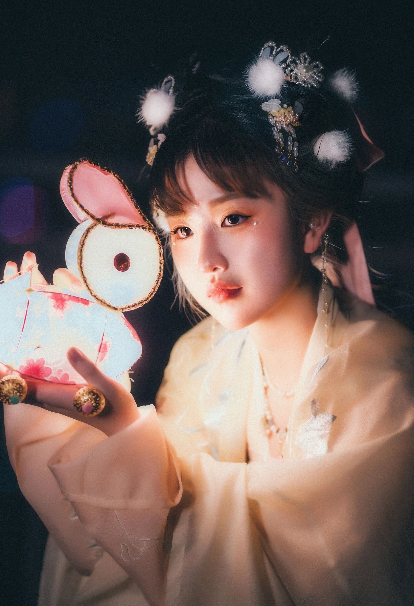 汉服写真 - 可爱的兔兔