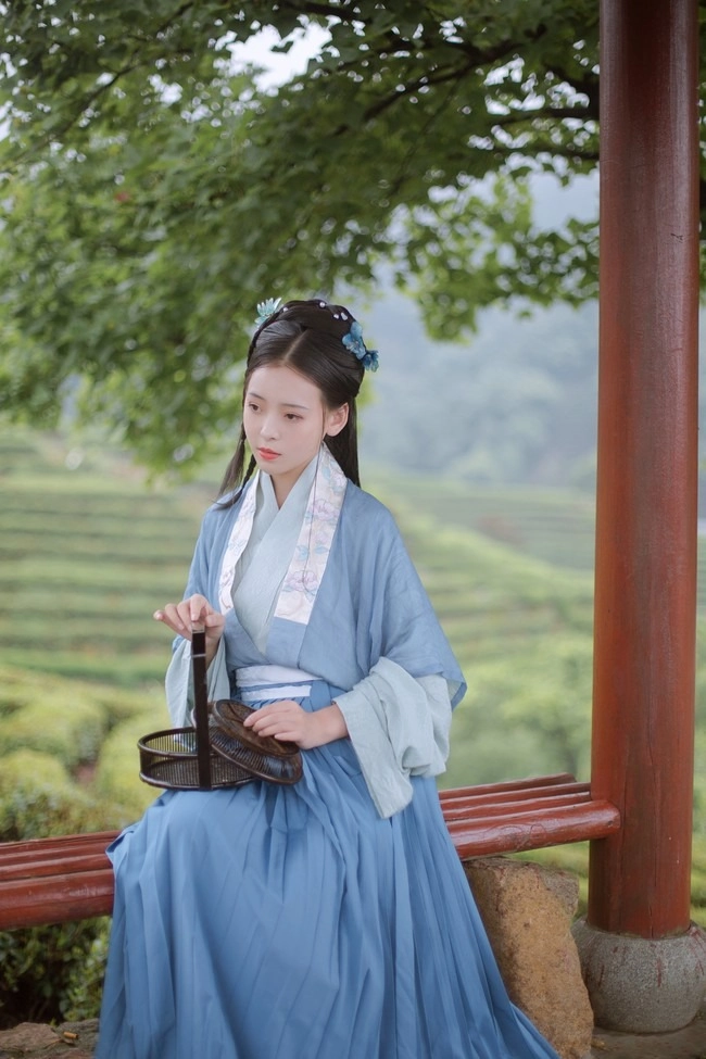 汉服写真 - 山茶