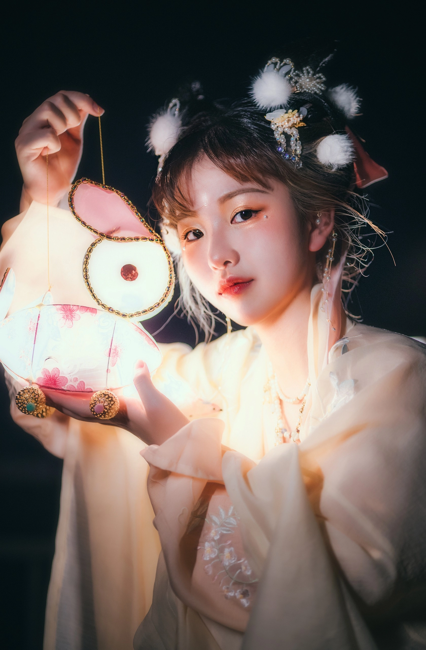 汉服写真 - 可爱的兔兔