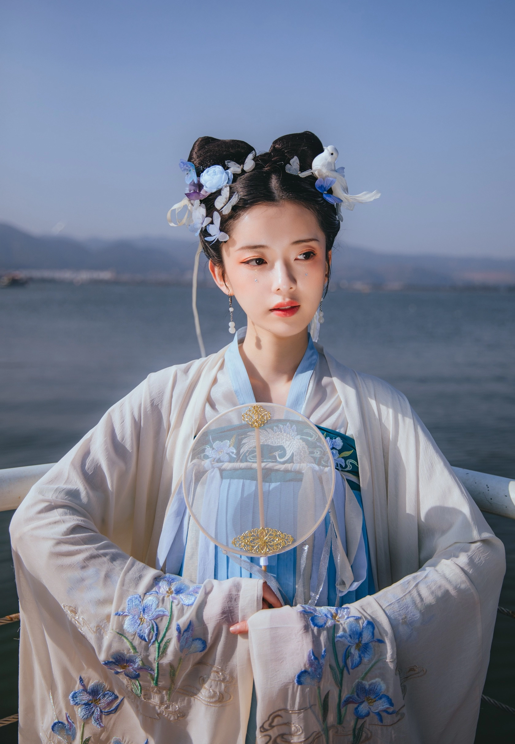汉服写真 - 碧海蓝天