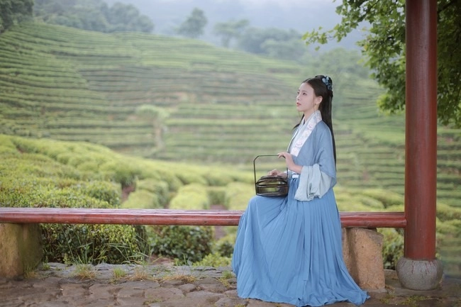 汉服写真 - 山茶